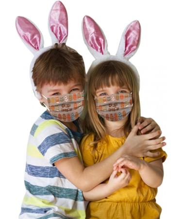 Shop Genetic 10-Piece Easter Children's 3-Layer Mouth Protection - Breathable Anti-Dust Cloth & Neck Towel - International Shipping Available - Buy Online on GoSupps.com