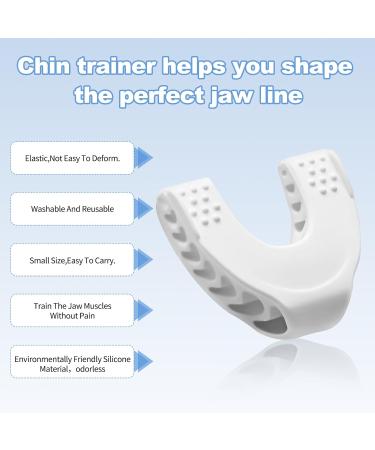 wohn&lebe Jawline Trainer Jaw Exerciser Men Training Toner Gum Jaw Saver Chewing Gum Double Chin Remover for Face Mouth Improvement of Jaw Line - Buy Online on GoSupps.com