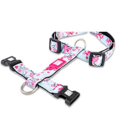Max & Molly H-Shape Dog Harness - Ultra-Comfortable Neoprene for Small Dogs | Cherry Bloom - Padded Safe & Lightweight - Buy Online on GoSupps.com
