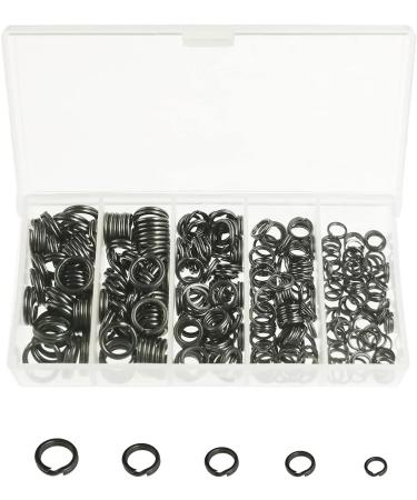 Milepetus 250pcs Stainless Steel Sprengrings & Split Rings - Fishing Bait Connectors - Durable Fishing Accessories - Buy Online on GoSupps.com