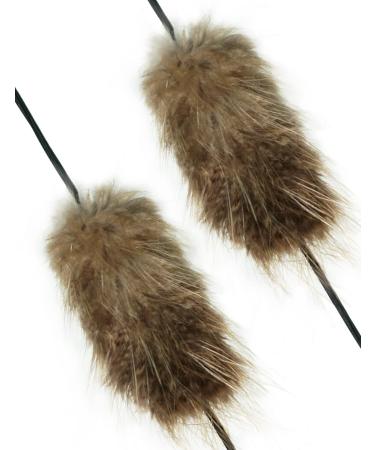 THREE ARCHERS 2pcs String Silencer Traditional Archery Bowstring Dampeners Beaver Balls to Reduce Vibration and Noise for All Archery Bow - Buy Online on GoSupps.com