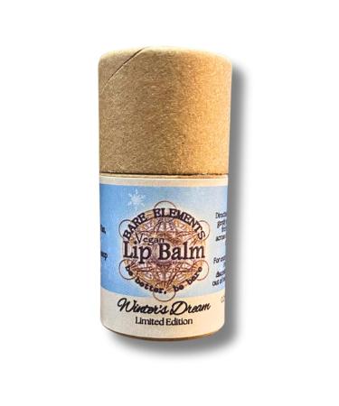 Bare Elements Natural Vegan Lip Balm | Low Waste - Compostable Label - Biodegradable Packaging - Non Toxic - All Natural - No Synthetic Dyes or Fragrances (0.25 fl oz) (Limited Edition)