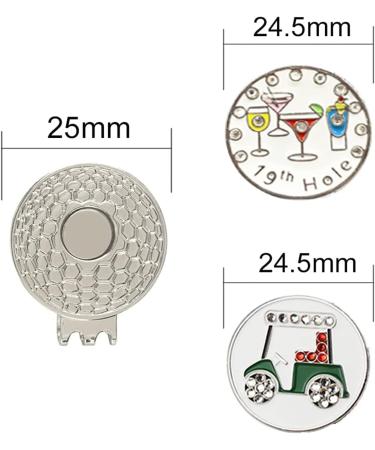 Nuorao Golf Ball Line Marker Tool - Perfect Golf Accessories for Men and Women - Stencil and Drawing Kit for Golf Balls - Great Golf Gifts - Buy Online on GoSupps.com