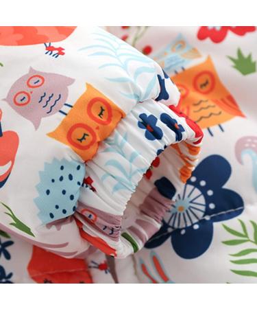 Famuka Baby Snowsuit Romper | Fleece-Lined Winter Outfit 0-3 Months Orange - Buy Online on GoSupps.com