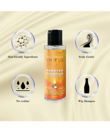 Glue Residue Remover Shampoo 118ML - Shine Leave-in Conditioner for Lace Wigs & Extensions | Powerful Removal for Synthetic & Natural Hair - Buy Online on GoSupps.com
