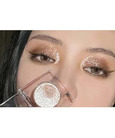 Daeuwiutr Brown Metallic Glitter Eyeshadow Palette - Waterproof Smudge Proof Shimmer Primer for Highlight and Shadow Eye Makeup (Champagne Gold + Brown Metallic Glitter 10) - Buy Online on GoSupps.com