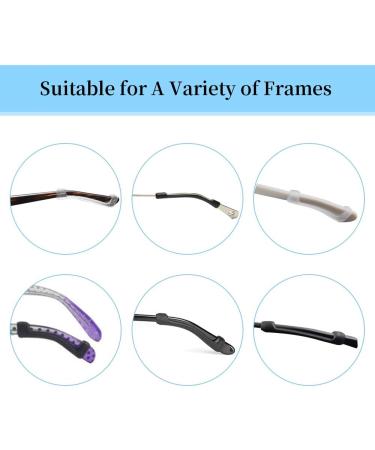 Netume Silicone Anti-Slip Glasses Covers - 6 Pairs Comfort Brackets & Pads for Secure Glasses Fit | Ideal Accessories for Eyewear & Sunglasses - Buy Online on GoSupps.com