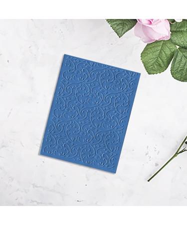 3D Lace Vine Pattern Plastic Embossing Folder for Card Making and Scrapbooking - Buy Online on GoSupps.com