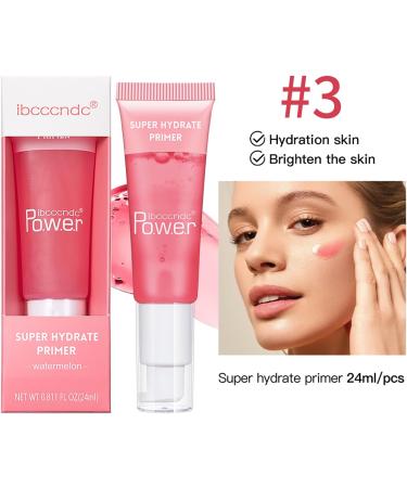 Watermelon Matte Foundation Primer - Oil-Free, Hydrating & Long-Lasting Makeup Base - Buy Online on GoSupps.com