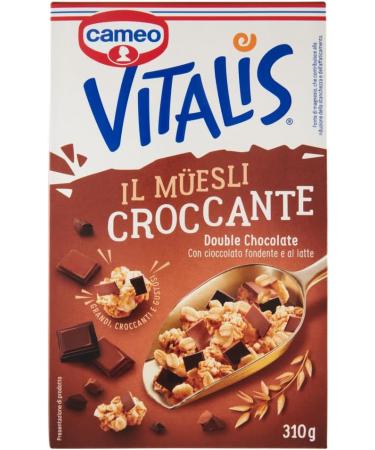  CAIYA Cameo Vitalis Crunchy Muesli Double Dark and Milk Chocolate 310g - Buy Online on GoSupps.com