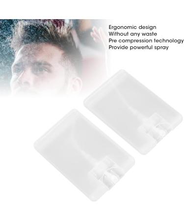 Yinhing 10pcs Credit Card Spray Bottles - 20ml Perfume Mist Bottles for Hairdressing & Travel - Refillable Fine Fog Atomizers - Buy Online on GoSupps.com