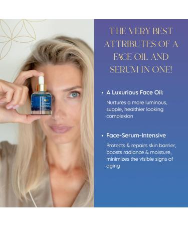 Moonkissed Radiant Skincare Serum Oil - Hydrating Anti-Aging Face Moisturizer for All Skin Types | 1 FL OZ | Made in Italy - Buy Online on GoSupps.com