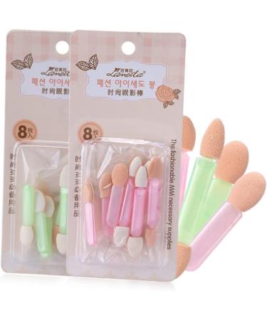 Baluue 24 Pcs Eyeshadow Brush Sponge Eyeshadow Stick Sponge Applicator Eyeshadow Accessories - Buy Online on GoSupps.com