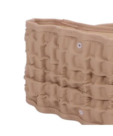 Buy Inflatable Lumbar Traction Belt - Stress Relief & Back Decompression Support for Men & Women (Khaki) - International Shipping Available - Buy Online on GoSupps.com