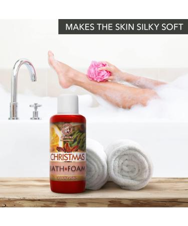 Bath Foam Christmas 34 Fl Oz - Relaxing Aromatherapy for Good Sleep & Spa Experience | Body Care & Wellness - Buy Online on GoSupps.com