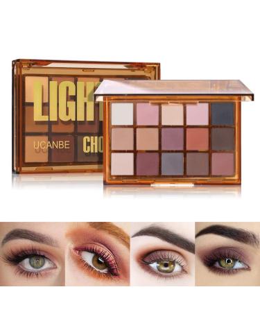 Colorfullavie 15-Color Sweet Party Eyeshadow Palette - Neon Shimmer Glitter & Matte Blendable Eye Shadow for Vibrant Makeup Looks - Buy Online on GoSupps.com