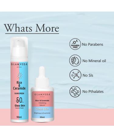 Korean Glass Skin Rice & Ceramide Moisturizer - Nourishing Skin Barrier Reduces Fine Lines & Age Spots - 50ml (1.69 Fl Oz) - International Shipping - Buy Online on GoSupps.com