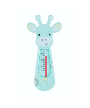 Baby Safe Floating Bath Thermometer Giraffe (Turquoise)