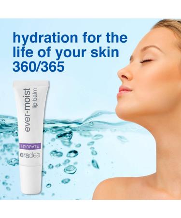 Eraclea Ever-Moist Lip Balm - Lip Repair Treatment with Beeswax, Hyaluronic Acid, and Shea Butter for Dry, Cracked Lips | Moisturizing Lip Balm - Buy Online on GoSupps.com