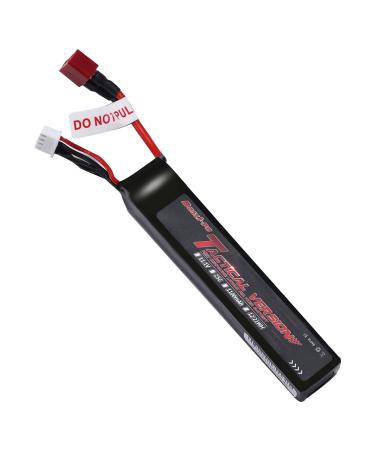 BosLi-Po 11.1v Lipo Battery Airsoft 1100mAh 3S 25C Rechargeable High Power LiPo Airsoft Batteries with Deans-T Connector for Airsoft Guns