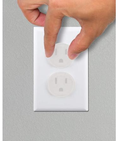 38 Pack Clear Outlet Covers Baby Proofing - Vmaisi Electrical Safety Plug Protector - Buy Online on GoSupps.com