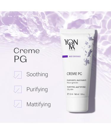 Buy Yon-Ka Creme PG 50ml - Mattifying Protective Cream for Oily Skin | Anti-Aging Paraben-Free Redness Relief | International Shipping Available - Buy Online on GoSupps.com