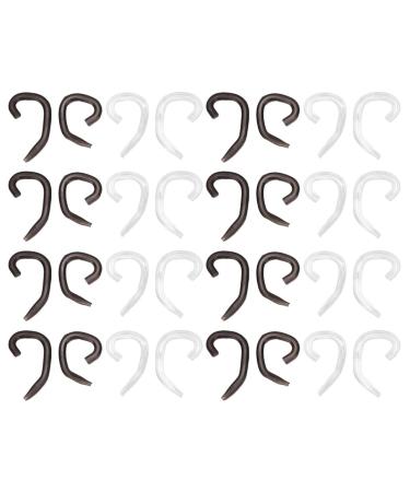 UKCOCO 28 Pieces Earring Hook Extension Caps Ohr Extension Hook Sports Hook Headphone ear covers Sports accessories Mask hook hooked mask hooks ear protection mask hooks