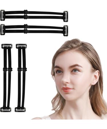 Facelift Straps with Clips Elastic Facial Stretch Band invisible adjustable eyelids lifts hair band for women breathable elastic facial stretch band with clips slimming bands for the - Buy Online on GoSupps.com