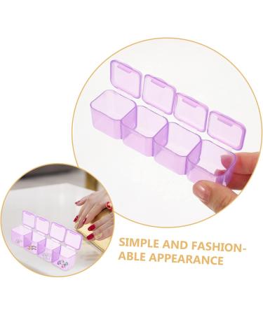 Beavorty 3 Sets Nail Art Storage Box Storage Containers ornament storage bin ornament container manicure accessories holding makeup drawer abs Manicure tools High capacity - Buy Online on GoSupps.com