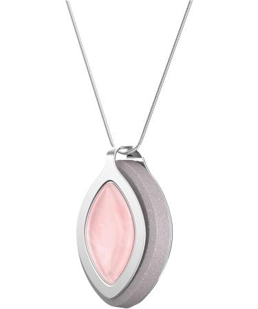 Bellabeat Leaf Women's Chakra Love Wellness Health Tracker - Stylish Smart Jewelry in Pink/Silver - Buy Online on GoSupps.com