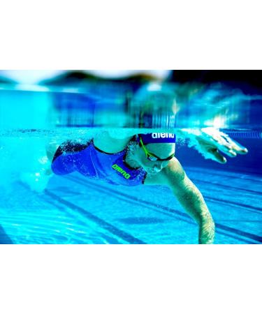 Arena Tracks Anti-Fog Competition Swimming Goggles for Adults | UV Protection Interchangeable Nose Bars & Silicone Seals | Multi-Colored Mirrored Glass - Buy Online on GoSupps.com