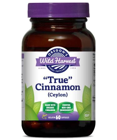 True Cinnamon (Ceylon) Oregon's Wild Harvest 60 Caps