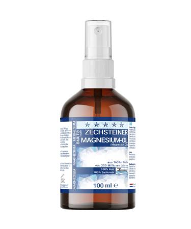 August Engelhardt Magnesium Oil Spray 100 ml Premium Quality (31%) 100% Zechstein Skin Massage Sport Muscle Relaxation