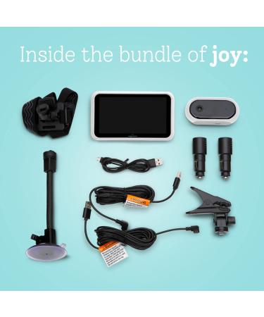 Portable Video Baby Monitor | Wireless Car Camera with Night Vision - HD 720p, 5 LCD Touchscreen, 2.4G Wireless, 33ft Range - Baby Registry Black Kit - Buy Online on GoSupps.com