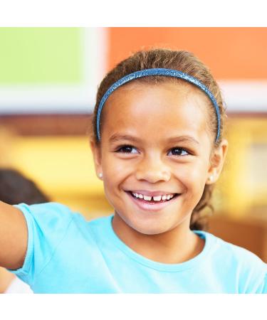 12 Colors Sparkle Headbands for Girls - WANYU LIFE Glitter No-Slip Hairbands - Buy Online on GoSupps.com