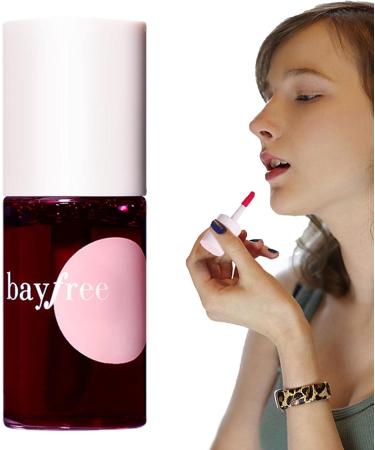 Jingling Lip and Cheek Tint Stain - Waterproof Moisturizing Liquid Lipstick for Women | 7ml Watermelon Red - Buy Online on GoSupps.com