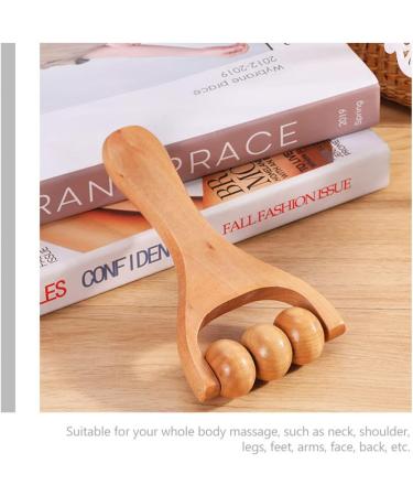 Ciieeo 2pcs Wooden Massage Roller - Bead Massage Tool for Foot & Leg Relief - International Shipping Available - Buy Online on GoSupps.com