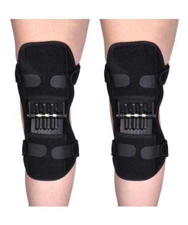 Power Lift Knee Brace Pad - Joint Support & Rebound Spring Force for Enhanced Running & Leg Performance - International Shipping Available - Buy Online on GoSupps.com