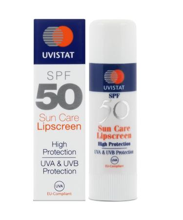 Uvistat SPF 50 Sun Care Lipscreen 5g Personal Care by Uvistat