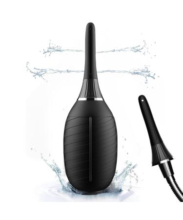 Enema Douche Anti Back-Flow Amal Douche Connected to Shower Hole Enema Bulb with 5 Spouts Reusable Enima Vaginal Cleaner kit for Men Women