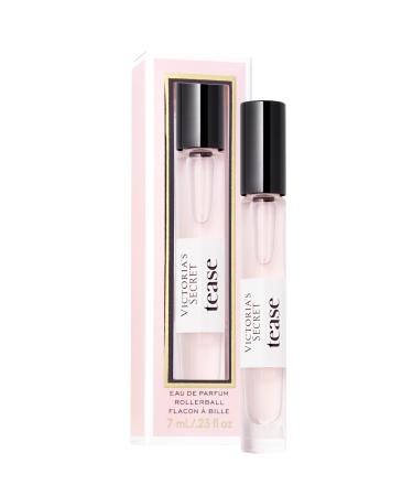Victoria's Secret Tease Eau de Parfum Rollerball Notes of White Gardenia Anjou Pear & Black Vanilla Travel Size Mini Perfumes for Women (0.23 oz)