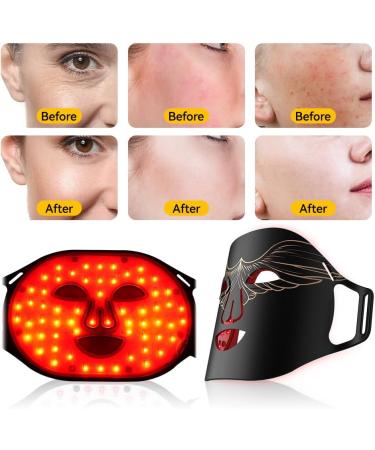 LESCOLTON LED Light Therapy Mask 4 Colors Skin Rejuvenation 240 LEDs Red Light Mask Light Therapy Mask for Facial Skin Care Anti-Aging Wrinkle Removal - Buy Online on GoSupps.com