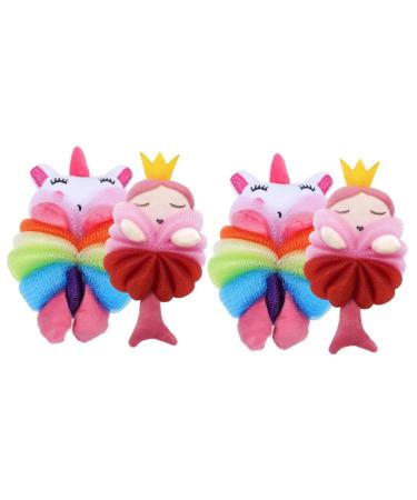 FOMIYES Circular Motion Baby Sponge Cartoon Bath