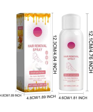  Dyceittdia 2 x Hair Removal Sprays Suitable for Arms Legs Back Armpits Etc 2 x 100 ml Devinous Cream - Buy Online on GoSupps.com