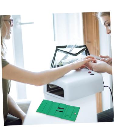 POPETPOP 1pc Grinding Diamond Storage Bag Nail Grinding Bit Storage Bag Nail Art Tool Organizer Nail Bit Storage Bag Organizer Storage Bag Holder Nail Drill Kit Organizer Nail Salon Supply 23.5x9.5cm Green - Buy Online on GoSupps.com
