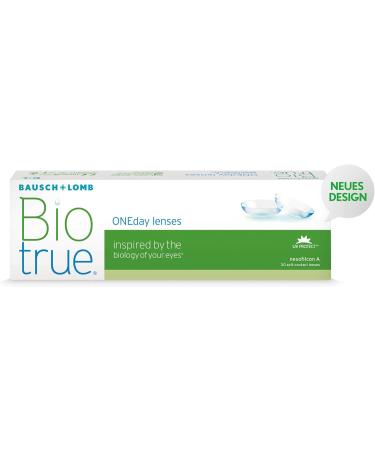 Bausch + Lomb Biotrue ONEday Daily Lenses - Soft Spherical Contacts (30 Pieces) | BC 8.6 mm DIA 14.2 -7.5 Diopters - International Shipping Available - Buy Online on GoSupps.com