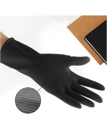 Cleaning Gloves Latex Cleaning Gloves Kitchen Waterproof Household Cleaning Laundry Dishwashing Gloves Dishwashing Gloves Black-s - Buy Online on GoSupps.com