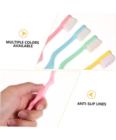 Frcolor 4-Piece Children's Micro Toothbrush Set | Soft Bristle Travel Toothbrushes for Oral Hygiene - Buy Online on GoSupps.com