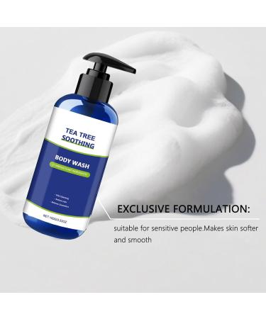  yxcully Gentle cleansing tea tree foaming bath for men and women nourishes and improves dry skin promotes healthy skin and feet suitable for all skin types (2 pcs) - Buy Online on GoSupps.com