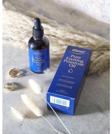 Efamol High Strength Evening Primrose Oil 60ml - Omega 6 GLA + Vitamin E - 115mg GLA - Dropper - Buy Online on GoSupps.com